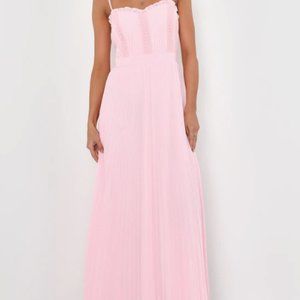 Brand new with tags pink lulus maxi dress (2 sizes)